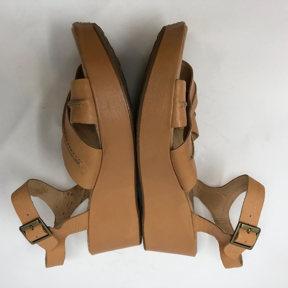 Korks by Kork-Ease Brenda Wedge Sandal Sz. 10 - Picture 3 of 8